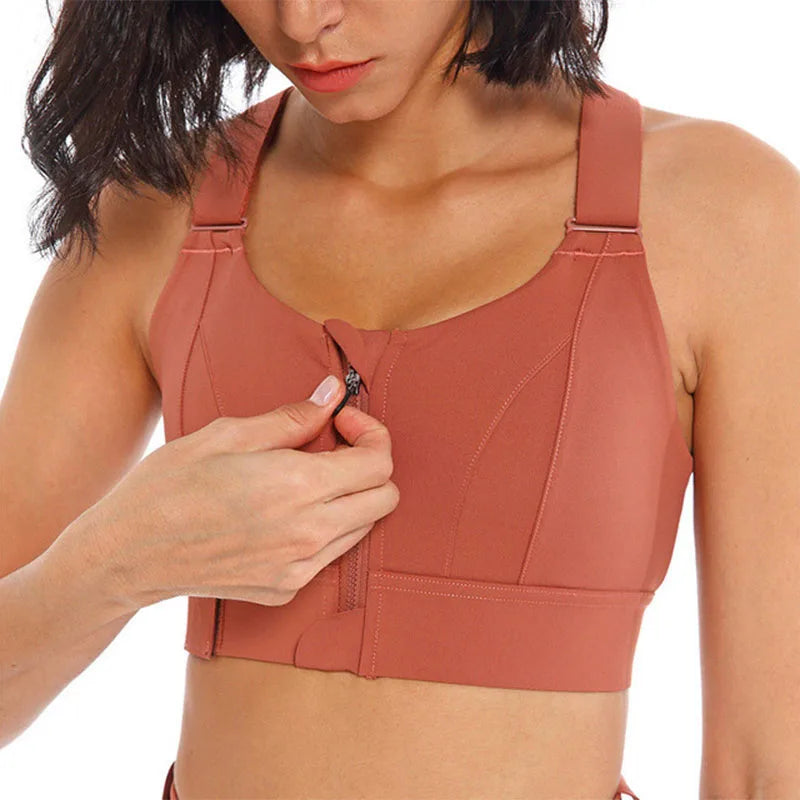 Soutien-Gorge™ Sport Zippée Antichoc