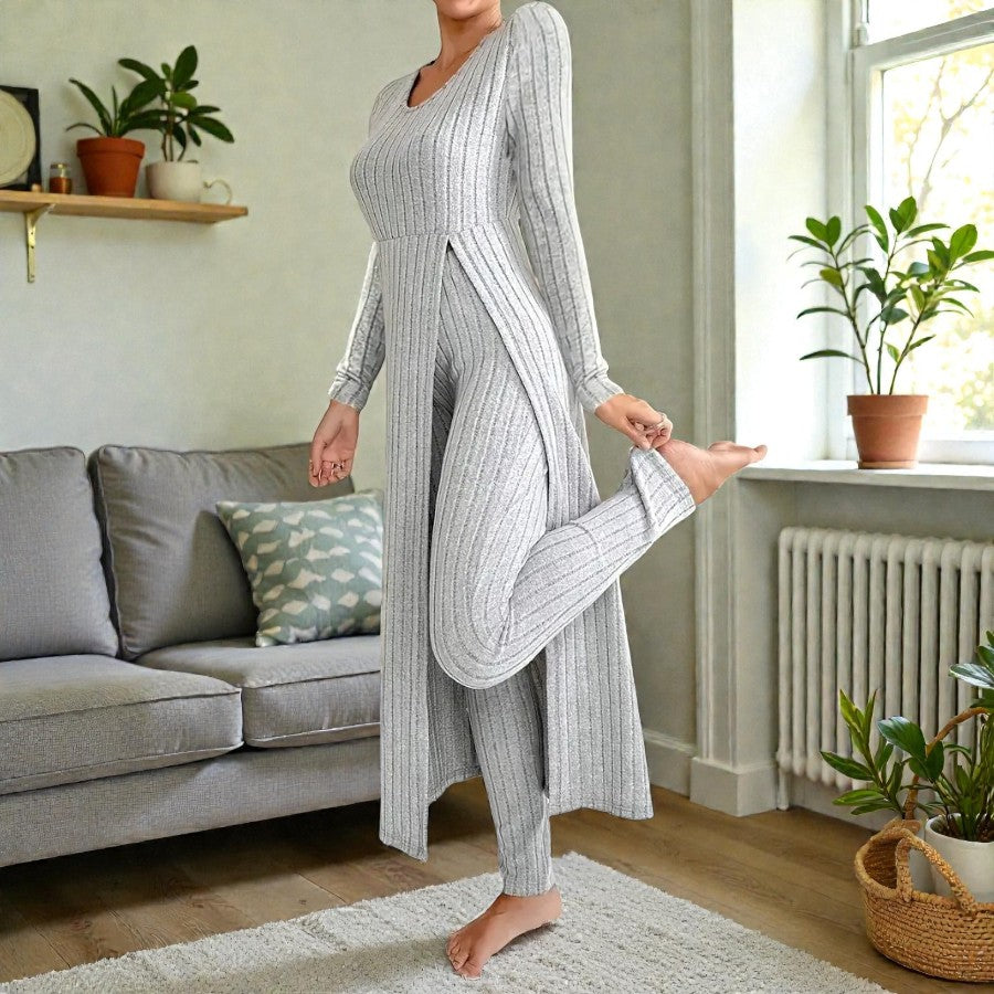 Flow Casual Skin™ 3D – Ensemble Fendu 2 Pièces