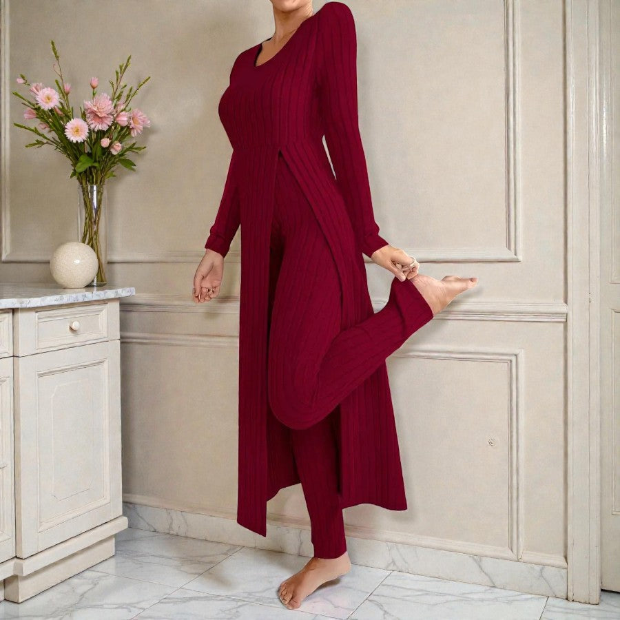 Flow Casual Skin™ 3D – Ensemble Fendu 2 Pièces