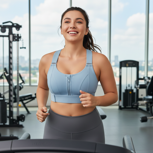 Soutien-Gorge™ Sport Zippée Antichoc