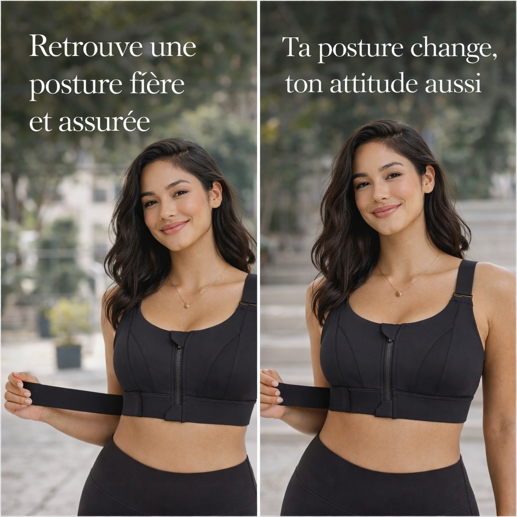 Soutien-Gorge™ Sport Zippée Antichoc