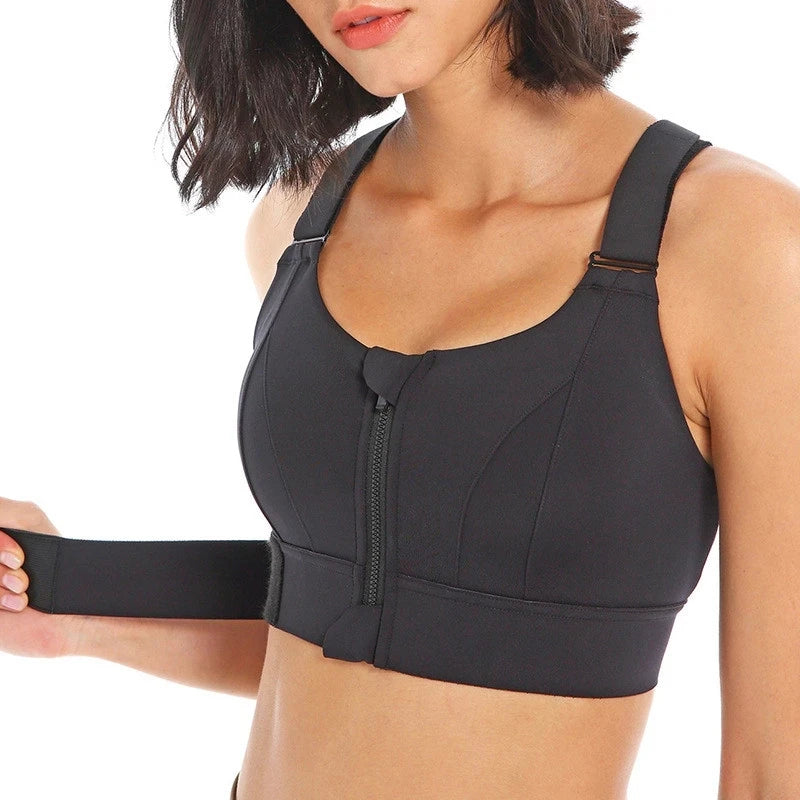 Soutien-Gorge™ Sport Zippée Antichoc