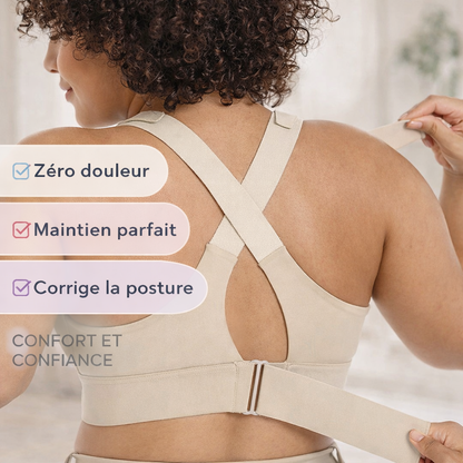 Brassière Sport Zippée Antichoc