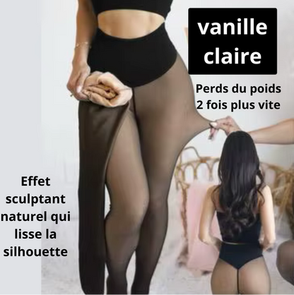 BodyGlow Skin™ 3D – Collants Thermiques Sculptants Haute Taille
